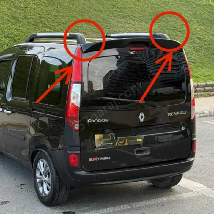 Renault Kango Mk3 Tavan Çıtası Arka Kapağı