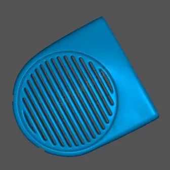 Renault Clio-Symbol-Thalia Kapı Hoperlör Çerçevesi resim 2