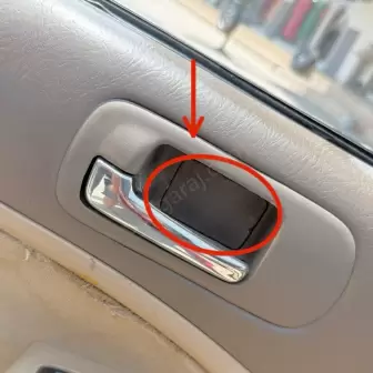 Honda Civic Vtec2 Kapı Kolu İç Plastik Kapağı resim 1