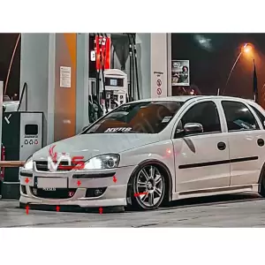 Opel Corsa C Makyajlı Ön Tampon Eki resim2