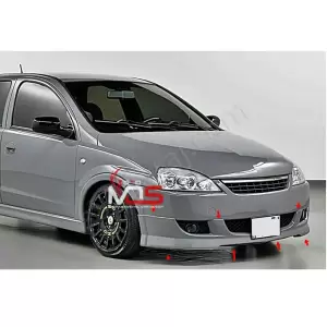 Opel Corsa C Makyajlı Ön Tampon Eki resim3
