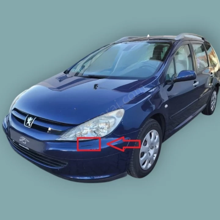Peugeot 307 Far Yıkama Kapakları