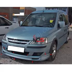 Opel Combo C Makyajsız Ön Tampon Eki resim2