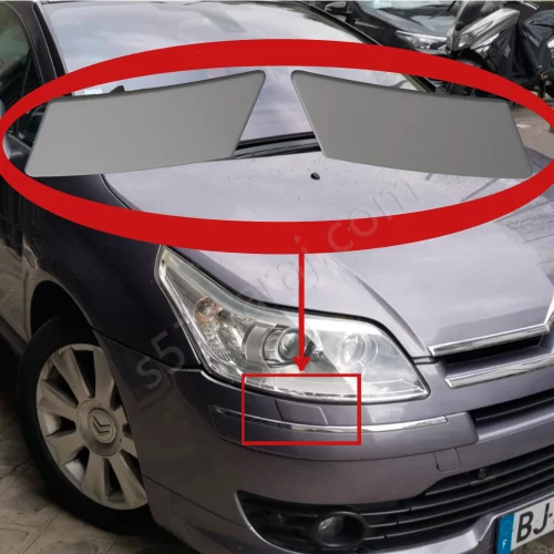 citroen c4 far yıkama kapak