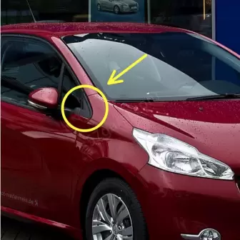 Peugeot 208 Ayna Üçgeni 9675629980 resim 1