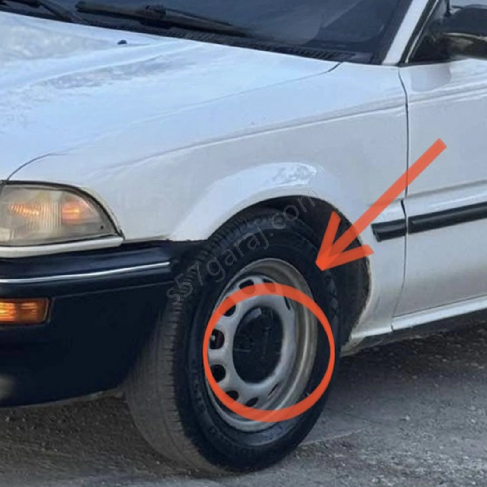 Toyota Corolla 1988-1992 Ae Jant Göbeği Çerçevesi