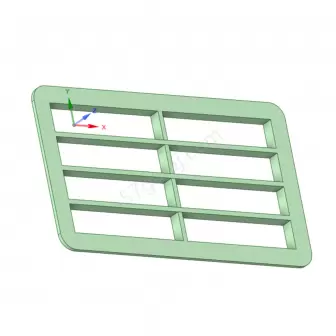 Volkswagen Transporter Ön Tampon Havalandırma Izga resim 2