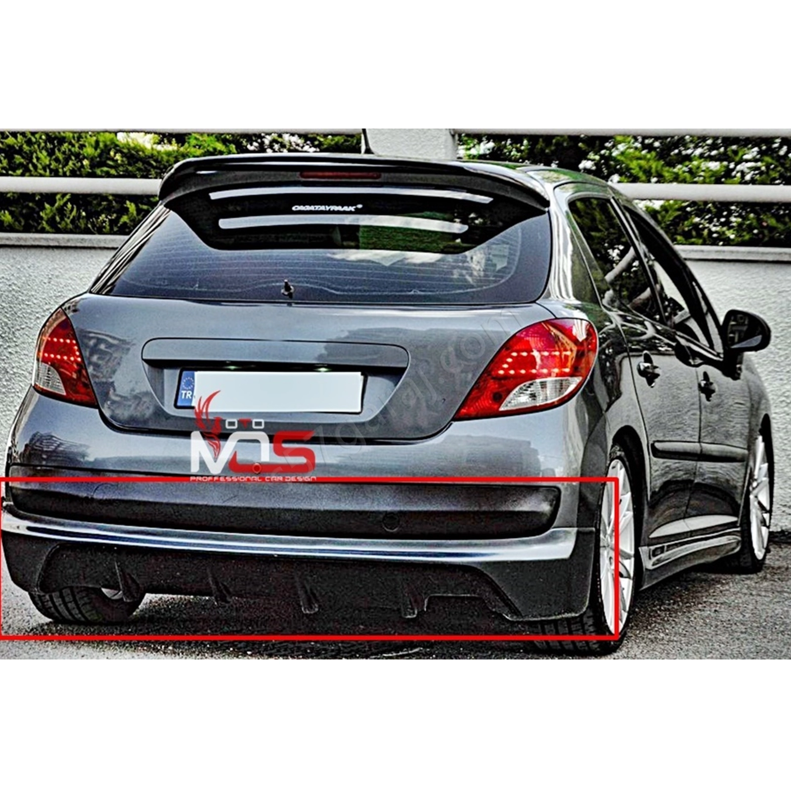 Peugeot 207 Arka Tampon Eki