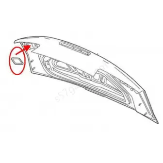 Chevrolet Camaro 2016-2021 Bagaj Trim Kapak resim2
