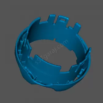 Honda Cr-V Klima Kontrol Düğme Çerçevesi resim 3