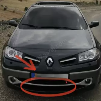Megane 2 Sis Farı Çerçevesi Orta Çıtası resim1