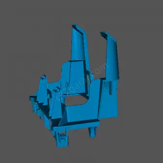 Renault Megane 2 2002-2009 Saatli Radyo Arka Trim resim 4