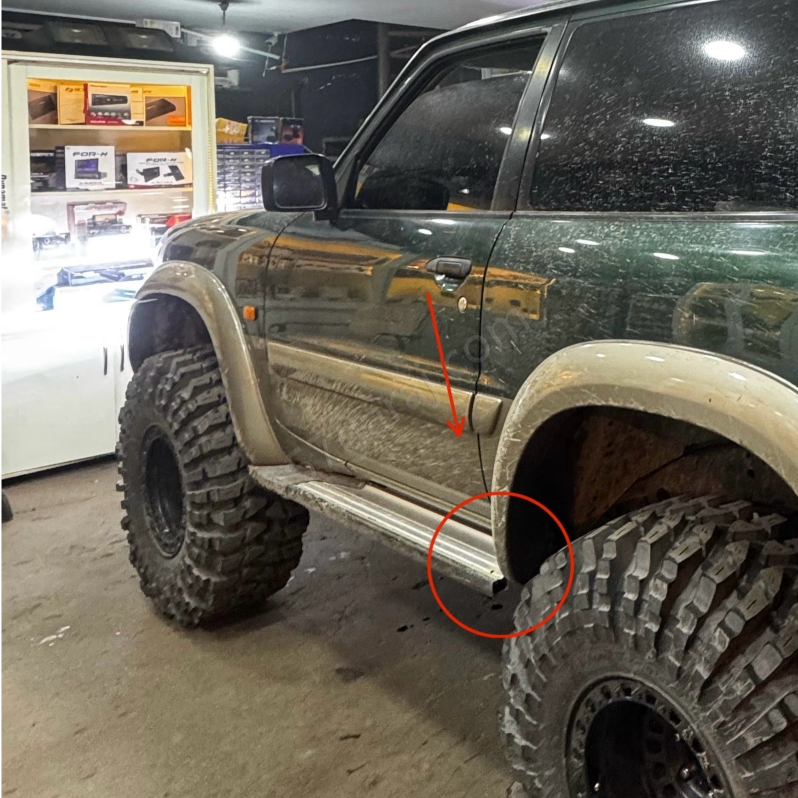 Nissan Patrol Basamak Kapağı