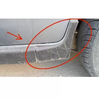 Citroen Berlingo Çamurluk Çıtası - 9685801177 resim 1