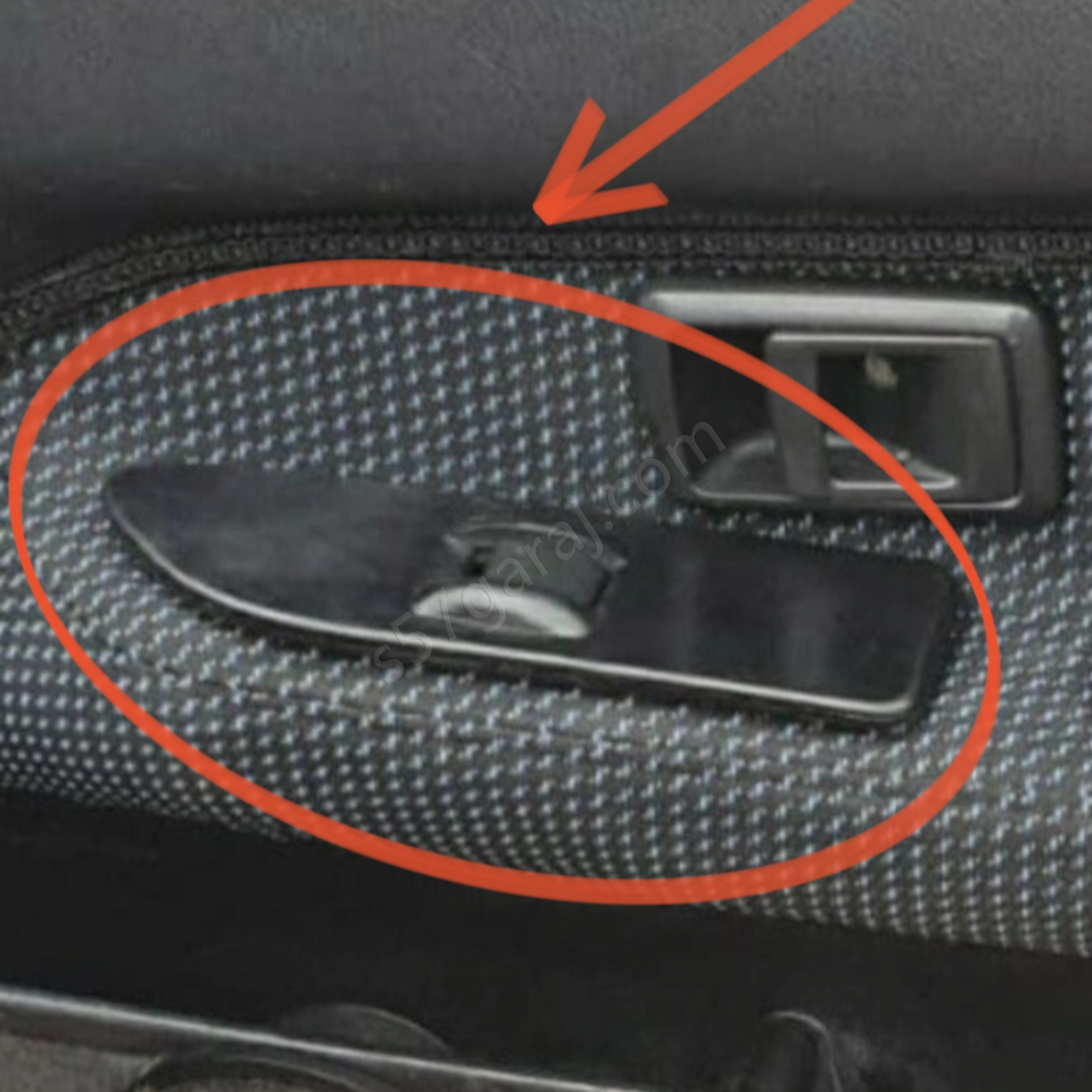 Toyota Corolla 1988-1992 Ae Cam Açma Düğme Çerçeve