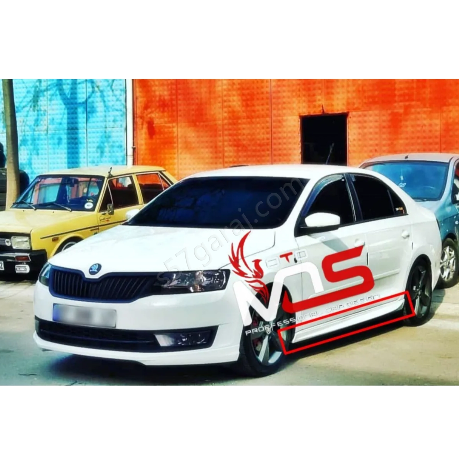 Skoda Rapid Aero Marşpiyel Takım