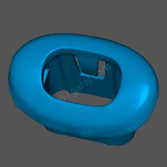 Renault Clio-Symbol-Thalia Kilit Düğme Çerçevesi resim 2