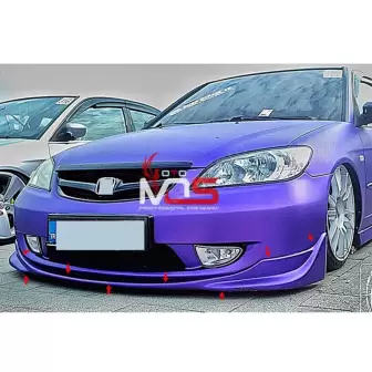 Honda Civic Vtec2 Makyajlı Ön Tampon Eki resim4
