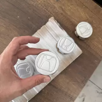 Honda Civic Vtec2 Jant Göbeği 4 Adet resim 2