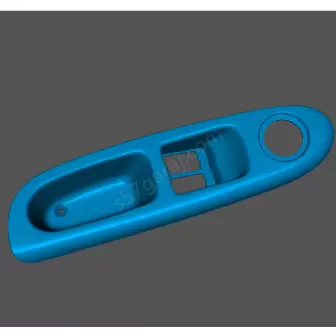 Renault Clio-Symbol-Thalia Cam Düğme Çerçevesi resim 2