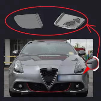 Alfa Romeo Guilietta Far Yıkama Kapakları resim1