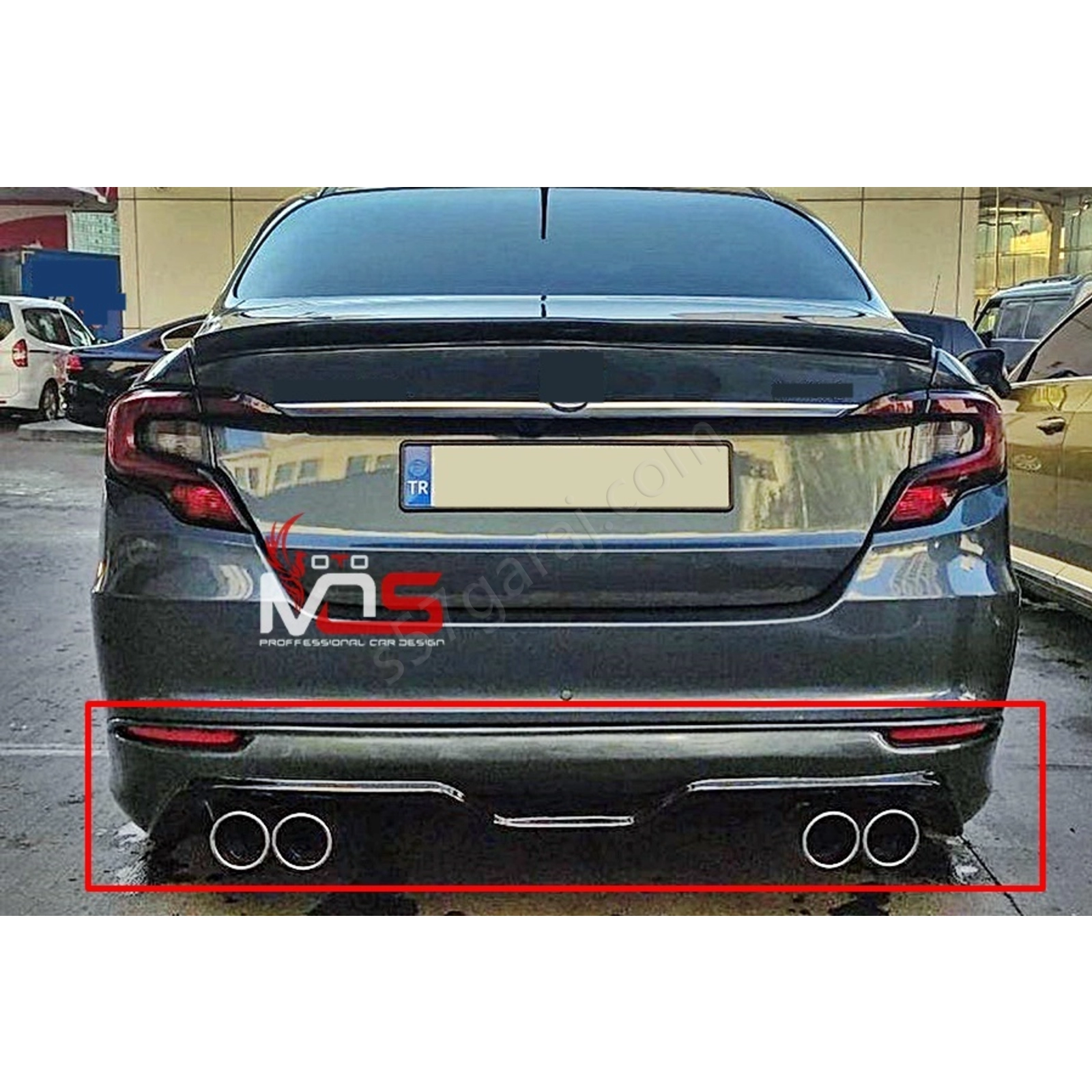Fiat Egea Arka Tampon Eki