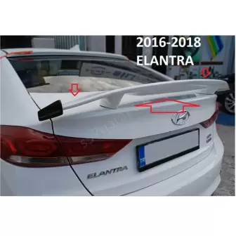 Hyundai Elantra 2016-2018 Gtx Bagaj Üstü Spoyler resim1