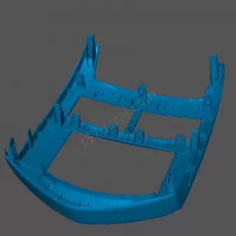 Chevrolet Aveo Orta Konsol Çerçevesi 95157883 resim 3