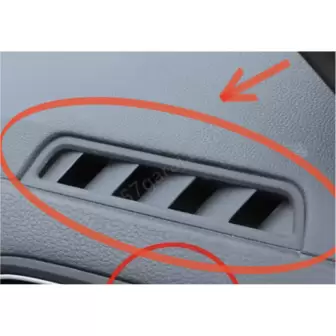 Volkswagen Golf 7-7.5 Torpido Havalandırma Parçası resim1