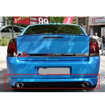 Opel Vectra C Çift Çıkış Egzozlu Arka Tampon Eki resim5