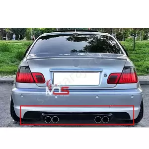 Bmw E46 M Tampon Difüzör Çift Çıkış resim3