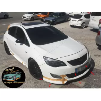 Opel Astra J Makyajlı Kasa Ön Tampon Eki resim4