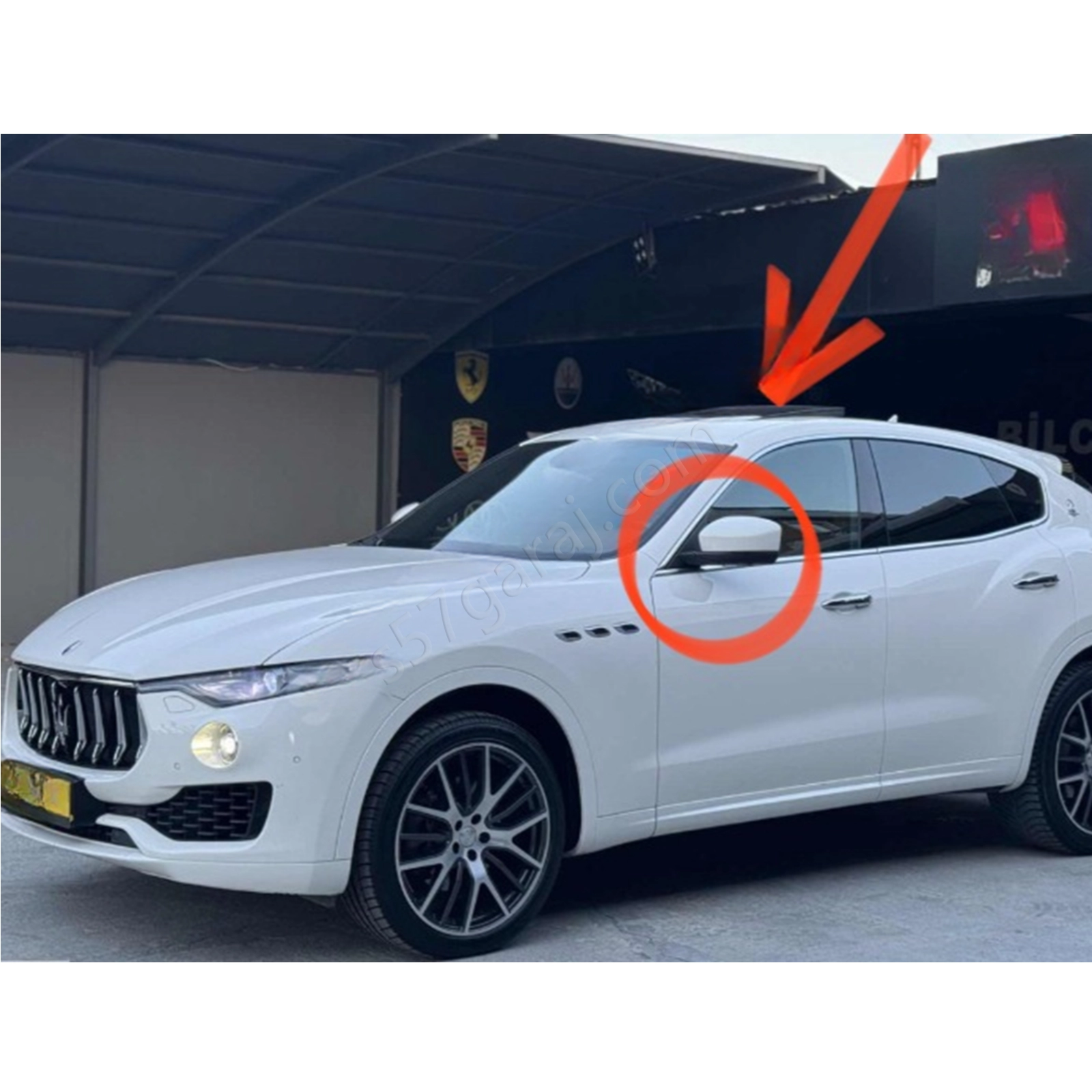Maserati Levante Ayna Kapakları