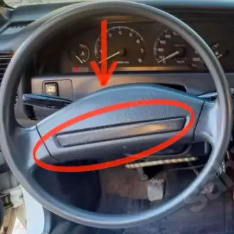 Toyota Corolla 1992 Ae Direksiyon Simidi Korna Kap resim1