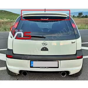 Opel Corsa C Spoyler resim1