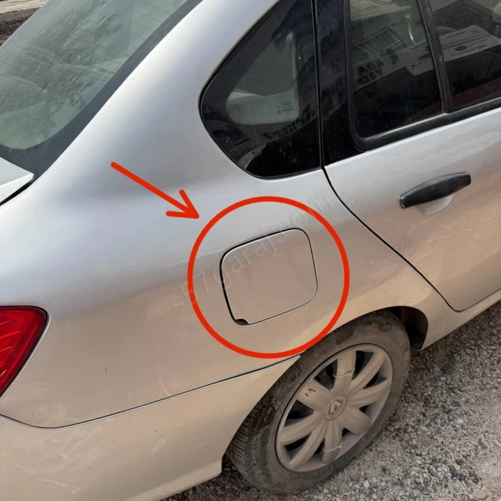 Renault Symbol-Thalia 2009-2012 Yakıt Deposu Kapak