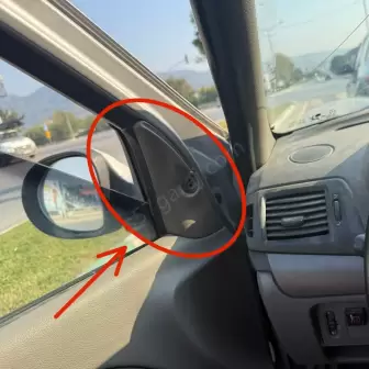 Renault Symbol-Thalia Ayna İç Plastiği resim 1