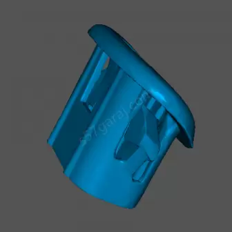 Renault Clio-Symbol-Thalia Kilit Düğme Çerçevesi resim 3