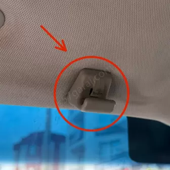 Ssangyoung Güneşlik Klipsi resim 1