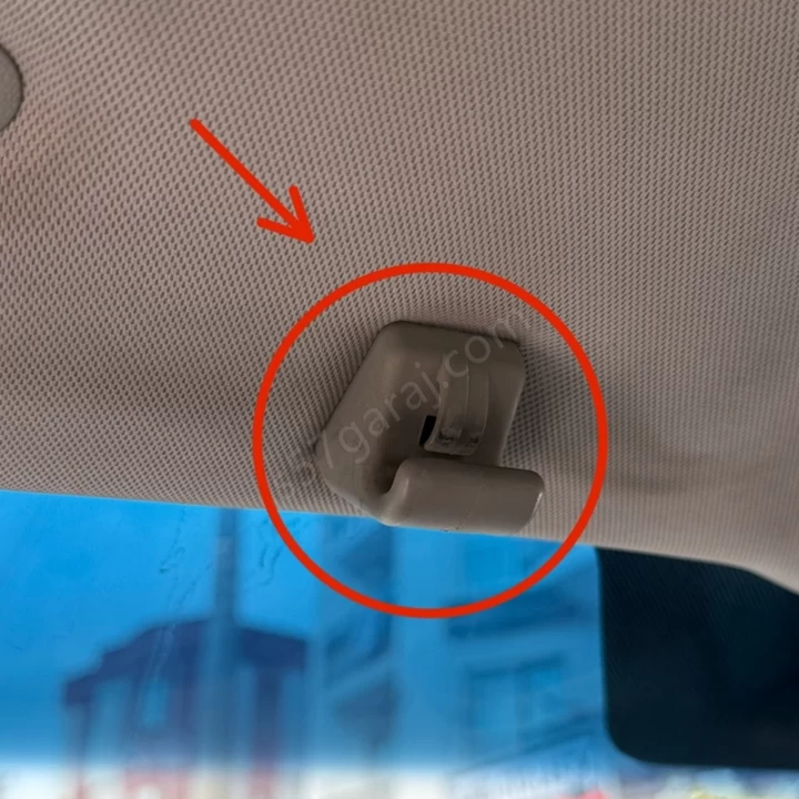 Ssangyoung Güneşlik Klipsi