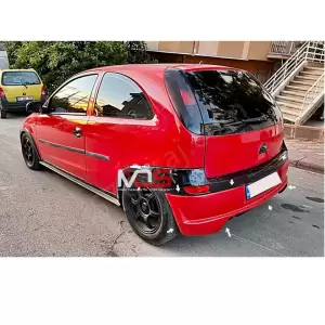 Opel Corsa C İmsher Arka Tampon Eki resim3
