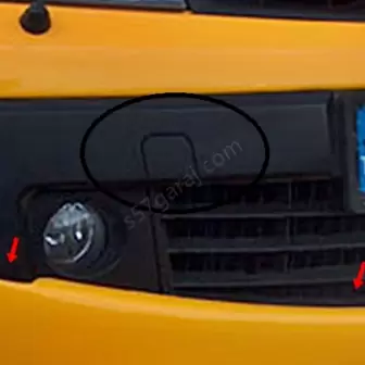 Renault Megane 2 Ön Tampon Çeki Demir Kapak resim2