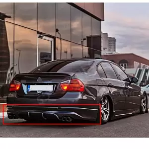 Bmw E90 Makyajsız Kasa Arka Tampon Eki resim4