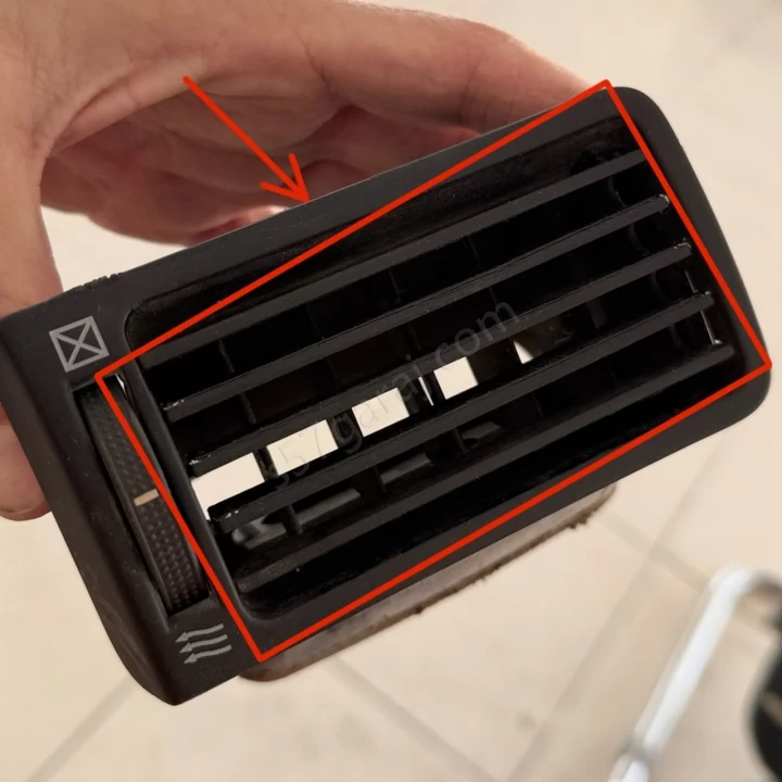 Toyota Corolla Terra 2002-2007 Izgara Çubuğu 5 Ad.