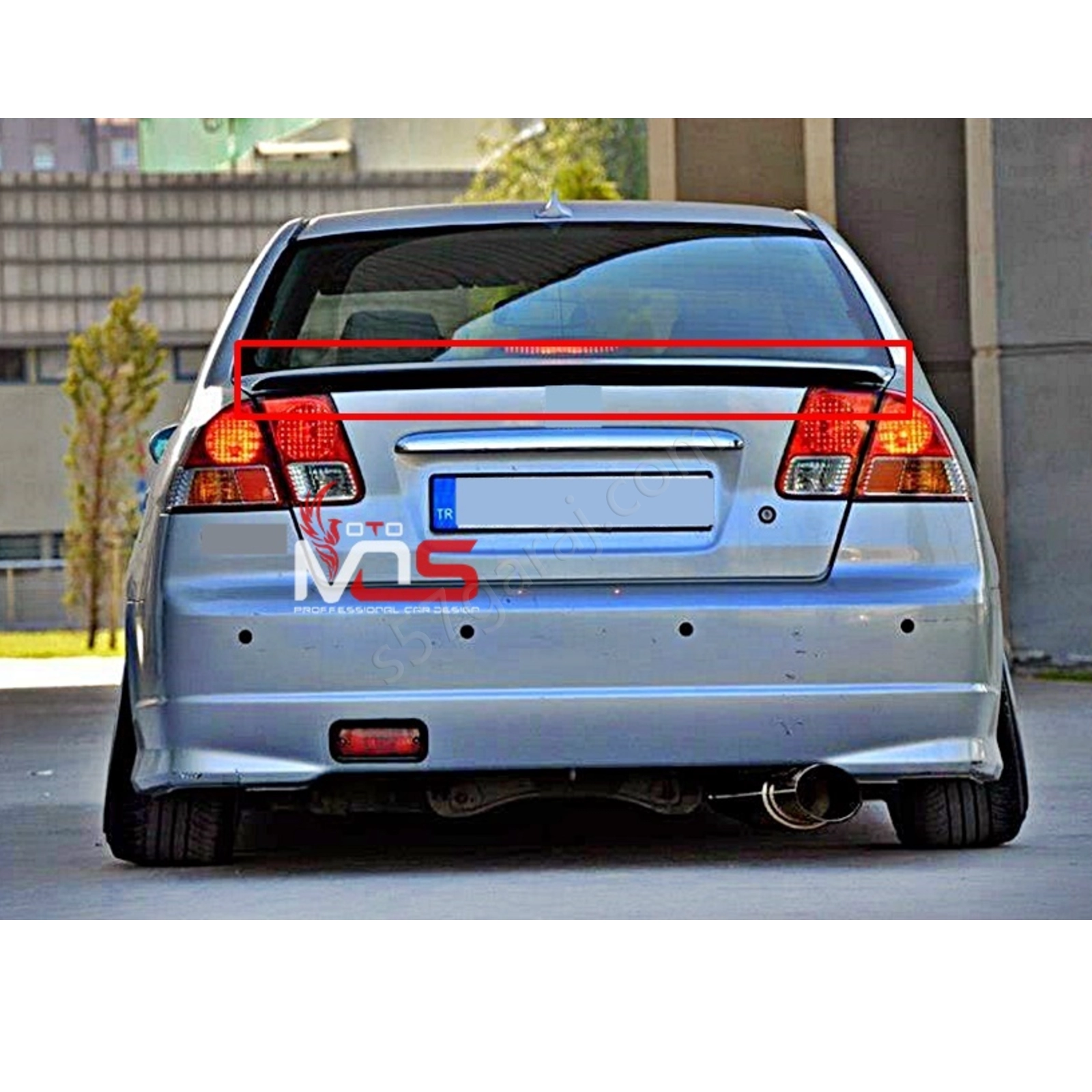 Honda Civic Vtec2 Spoyler