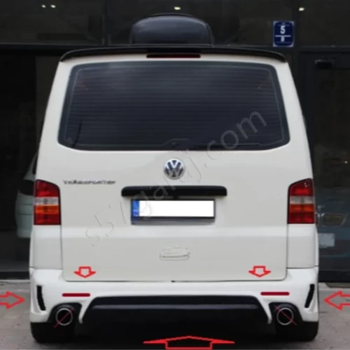 volkswagen transporter t5 t6 arka tampon