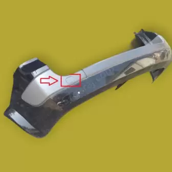 Renault Megane Arka Tampon Kapak 2003-2008 resim2