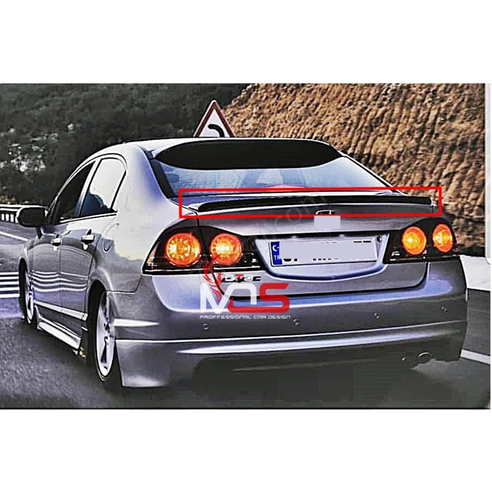 Honda Civic Fd6 Spoyler