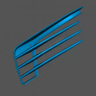 Volkswagen Golf 7 Gti 2013-2016 Sis Farı Çerçevesi resim 3