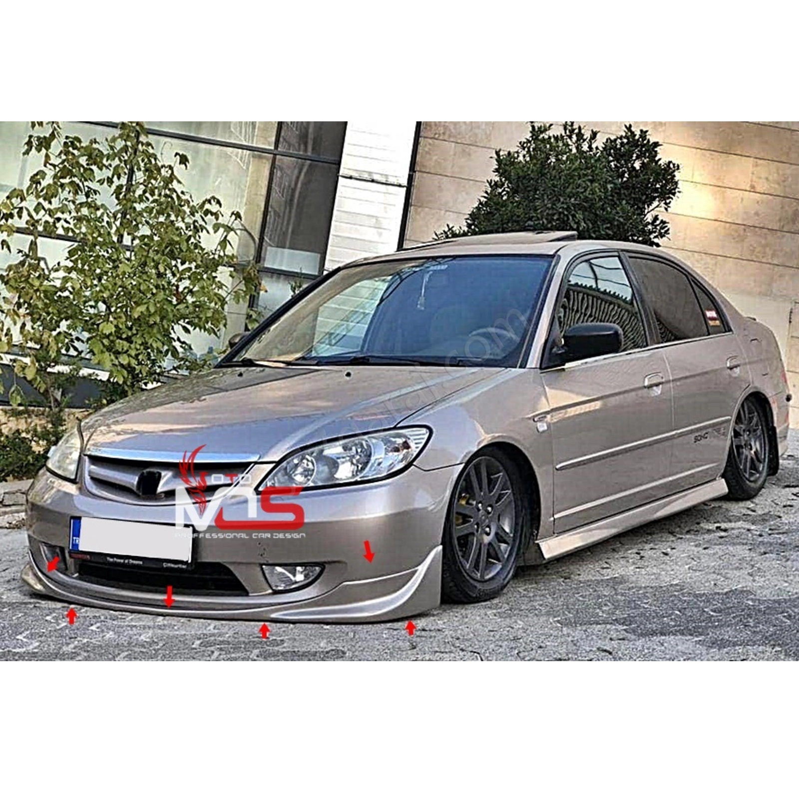 Honda Civic Vtec2 Makyajlı Ön Tampon Eki